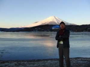 2014.1.2平野からの早朝の富士山